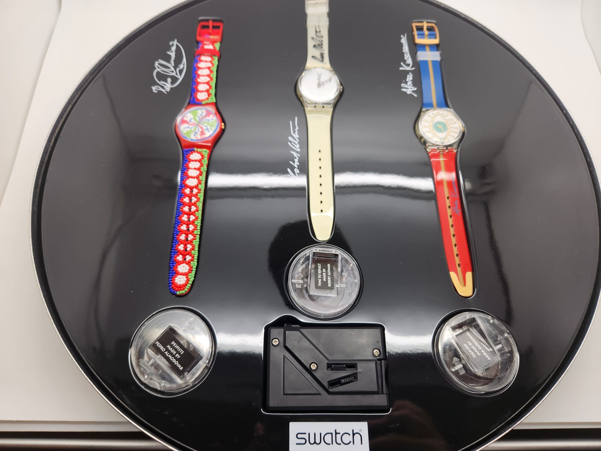 RARE Swatch 100 Years of Cinema Set - #126/5555 Limited Edition, 3 Watches NEW